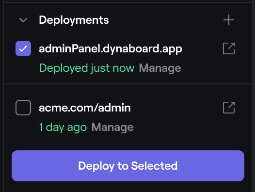 Deployments